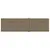 Produktbild 5 för Solsängsdyna melerad taupe (75+105)x50x3 cm tyg