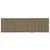 Produktbild 5 för Solsängsdyna melerad taupe 200x50x4 cm tyg