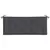 Produktbild 4 för Bänkdyna melerad antracit 120x50x7 cm tyg
