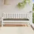 Produktbild 3 för Bänkdyna melerad taupe 180x50x7 cm tyg