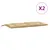 Produktbild 4 för Bänkdyna 2 st melerad beige 100x50x7 cm tyg