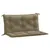 Produktbild 2 för Bänkdyna 2 st melerad taupe 100x50x7 cm tyg