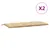 Produktbild 4 för Bänkdyna 2 st melerad beige 120x50x7 cm tyg