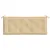 Produktbild 6 för Bänkdyna 2 st melerad beige 120x50x7 cm tyg