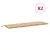 Produktbild 4 för Bänkdyna 2 st melerad beige 180x50x7 cm tyg