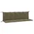 Produktbild 2 för Bänkdyna 2 st melerad taupe 180x50x7 cm tyg