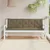 Produktbild 3 för Bänkdyna 2 st melerad taupe 180x50x7 cm tyg