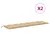 Produktbild 4 för Bänkdyna 2 st melerad beige 200x50x7 cm tyg