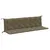 Produktbild 2 för Bänkdyna 2 st melerad taupe 200x50x7 cm tyg