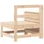 Produktbild 6 för Trädgårdssoffa 69x62x70,5 cm massiv furu