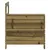 Produktbild 5 för Trädgårdssoffa 69x62x70,5 cm impregnerad furu