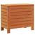 Produktbild 2 för Trädgårdspall vaxbrun 62x31,5x52 cm massiv furu