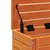 Produktbild 8 för Trädgårdspall vaxbrun 62x31,5x52 cm massiv furu