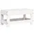Produktbild 2 för Fotpall för trädgården vit 62x30x32 cm massiv furu