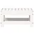 Produktbild 4 för Fotpall för trädgården vit 62x30x32 cm massiv furu