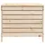 Produktbild 4 för Trädgårdspall 62x63,5x53,5 cm massiv furu