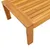 Produktbild 7 för Trädgårdsbord 100x50x27 cm massivt akaciaträ 