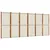 Produktbild 2 för Rumsavdelare 6 paneler ljusgrå 420x180 cm