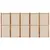 Produktbild 4 för Rumsavdelare 5 paneler taupe 350x180 cm