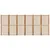 Produktbild 4 för Rumsavdelare 6 paneler taupe 420x180 cm