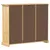 Produktbild 6 för Skoskåp Corona 99x32x85 cm massiv furu