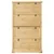 Produktbild 4 för Skoskåp Corona 99x32x163,5 cm massiv furu