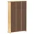 Produktbild 6 för Skoskåp Corona 99x32x163,5 cm massiv furu