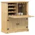 Produktbild för Vinskåp Corona 97x45x114 cm massiv furu