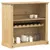 Produktbild för Vinskåp Corona 107,5x51x105,5 cm massiv furu