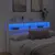 Produktbild 4 för Sänggavel med LED vit 180x17x102 cm