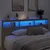 Produktbild 4 för Sänggavel med LED sonoma-ek 220x17x102 cm
