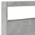 Produktbild 9 för Sänggavel med LED betonggrå 220x17x102 cm