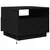 Produktbild 9 för Soffbord med LED svart 50x49x40 cm