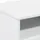 Soffbord med LED vit 90x49x40 cm