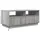 Soffbord med LED grå sonoma 90x49x40 cm