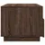 Produktbild 7 för Soffbord med LED brun ek 90x49x40 cm
