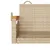 Produktbild 8 för Gungbänk beige 109x62x40 cm konstrotting