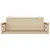 Produktbild 4 för Gungbänk beige 109x62x40 cm konstrotting