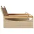 Produktbild 5 för Gungbänk beige 63x62x40 cm konstrotting