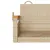 Produktbild 8 för Gungbänk beige 63x62x40 cm konstrotting