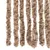 Produktbild 5 för Insektsgardin beige och mörkbrun 56x185 cm chenille