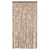 Produktbild 3 för Insektsgardin beige och mörkbrun 100x220 cm chenille