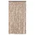 Produktbild 3 för Insektsgardin beige och mörkbrun 100x230 cm chenille