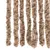 Produktbild 5 för Insektsgardin beige och mörkbrun 100x230 cm chenille