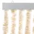 Produktbild 4 för Insektsgardin beige och vit 90x220 cm chenille