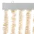 Produktbild 4 för Insektsgardin beige och vit 100x220 cm chenille