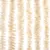 Produktbild 6 för Insektsgardin beige och vit 100x220 cm chenille