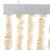 Produktbild 4 för Insektsgardin beige och vit 100x230 cm chenille