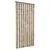 Produktbild 2 för Insektsgardin mörkbrun och beige 56x185 cm chenille