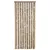 Produktbild 3 för Insektsgardin mörkbrun och beige 56x185 cm chenille